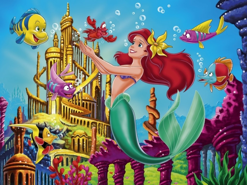Ariel The Little Mermaid Wallpaper disney princess