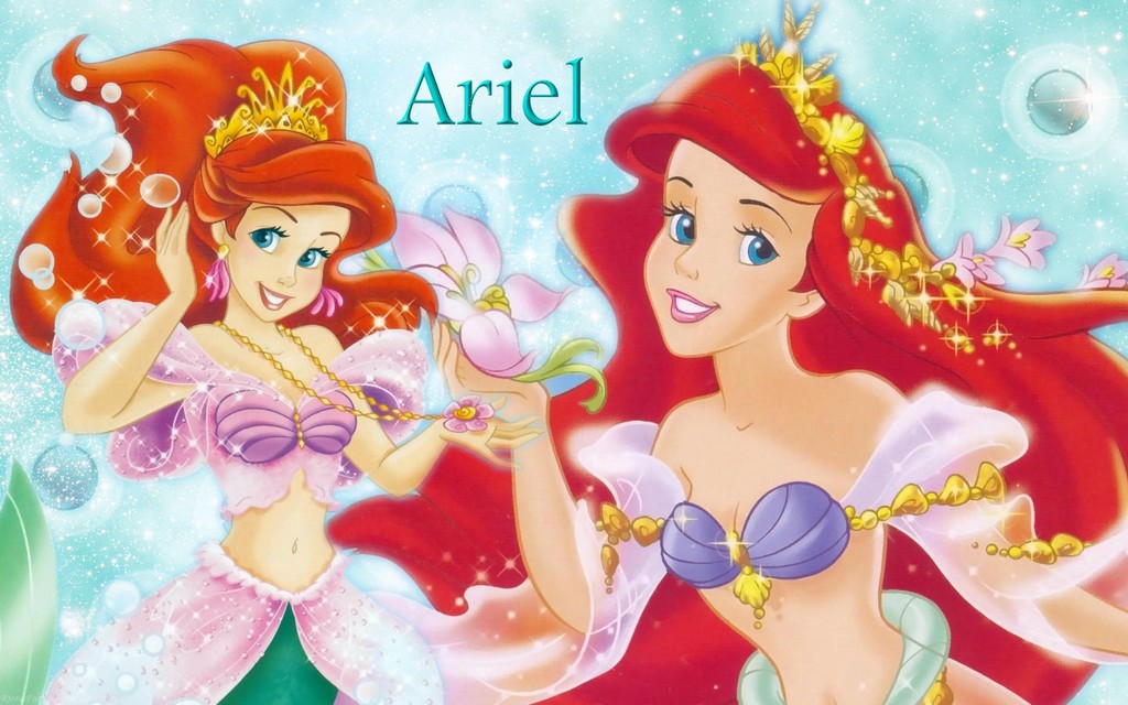 Princess Ariel the little mermaid