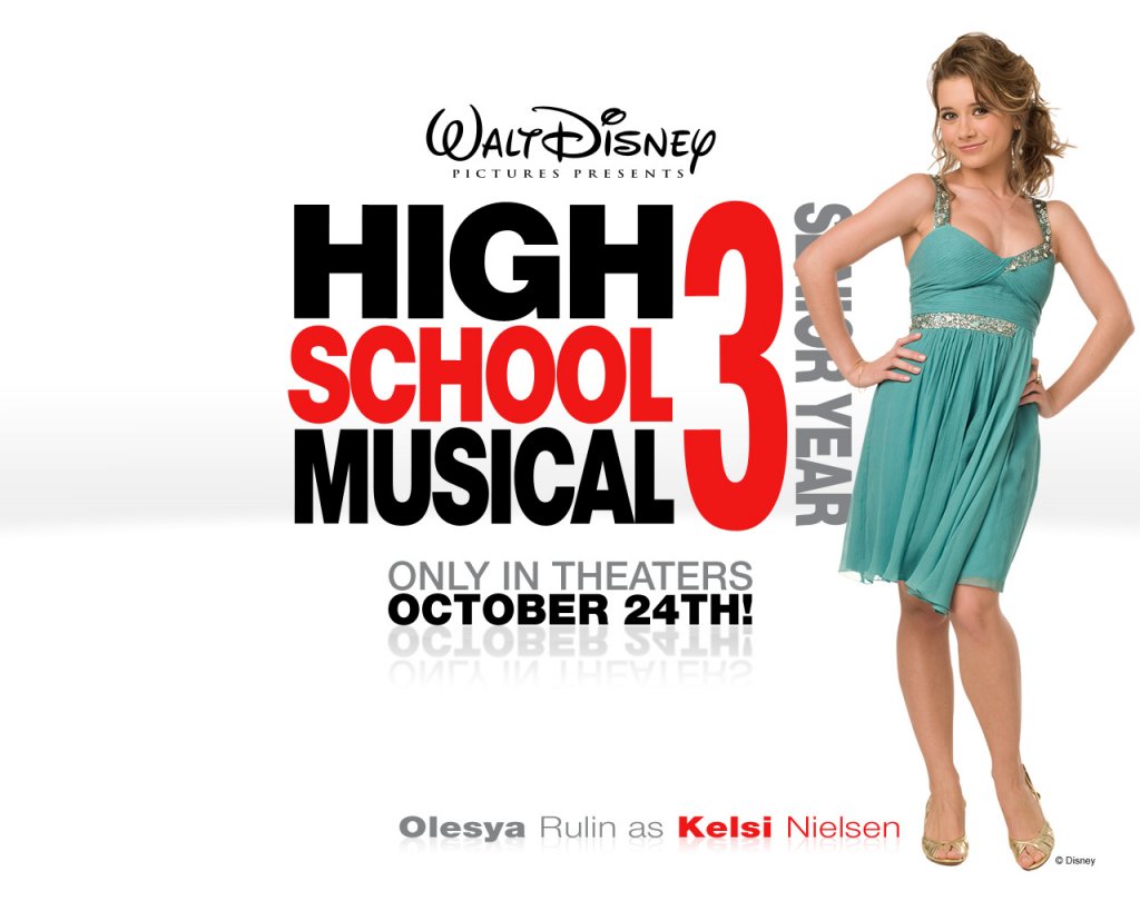 Disney-Wallpaper-Olesya Rulin High School Musical 3 Wallpaper 1280x1024