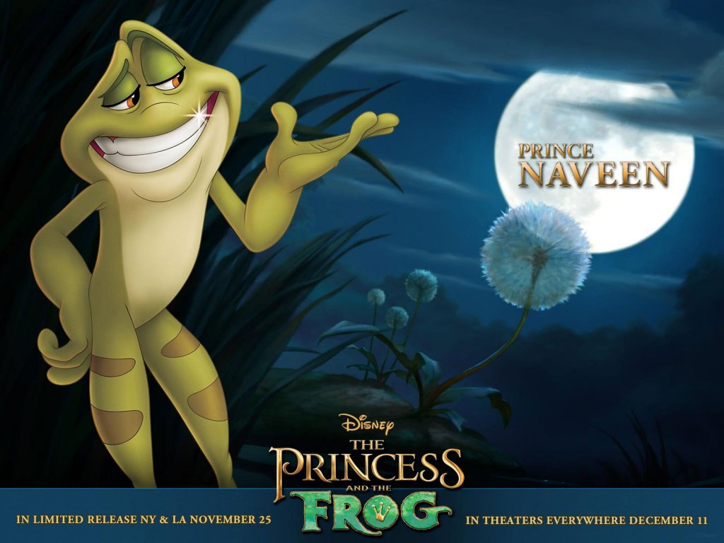Disney-Wallpaper-the princess and the frog prince naveen