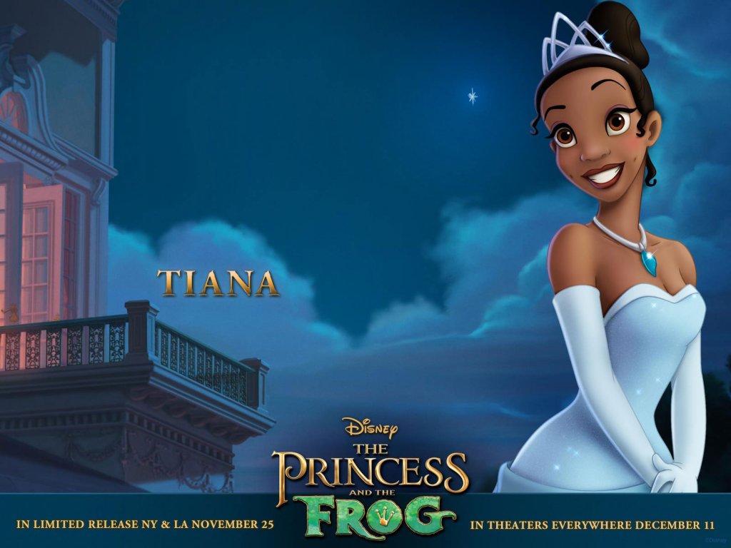 Disney-Wallpaper-the princess and the frog tiana