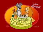 Lady and the tramp wallpaper